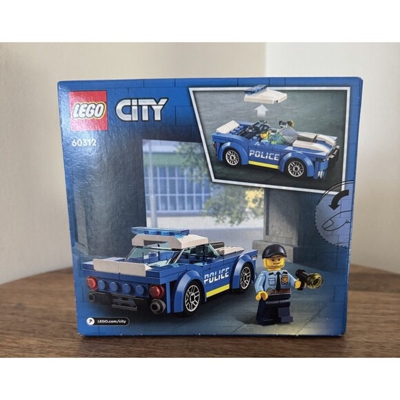 LEGO City Police Car Toy 60312 for Kids 5 plus Years Old with Officer Minifigure - Picture 2 of 4